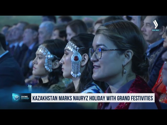 Kazakistan’da Nevruz Bayramı büyük bir çoskuyla kutlandı