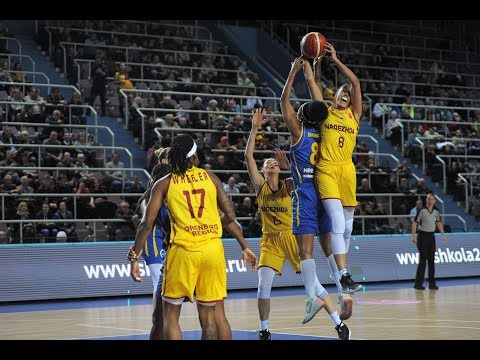 Nadezhda 3-pointers in Nadezhda vs. Castors Braine