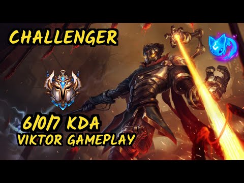 VS Nomanz (VIKTOR) vs RYZE - 6/0/7 KDA MID CHALLENGER GAMEPLAY - EUW