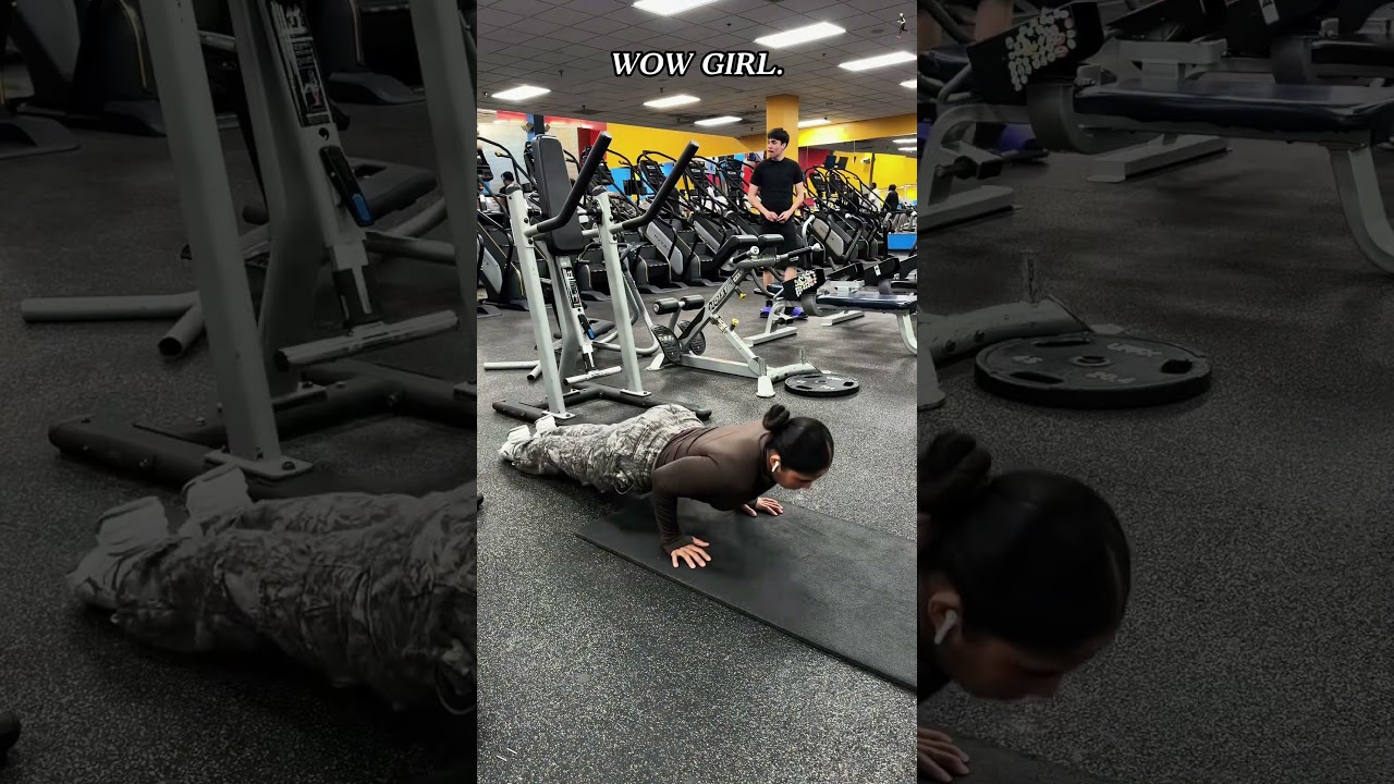 When the girls start lifting more than the guys💪 #gym #girlpower #surprise #funny #reaction