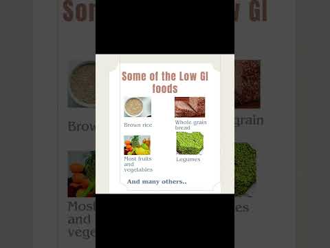 Low glycemic index diet