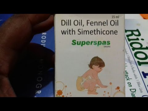 Superspas Drops Relieves Infant Colic, Griping Pain and Flatulence Use Full Review