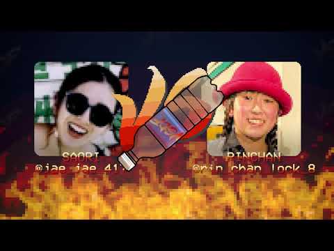 Vancouver Street Dance Fighters - Top 8 Locking - Saori VS Rinchan