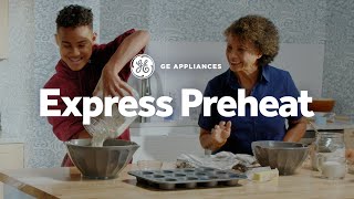 GE Appliances Range with Express Preheat
