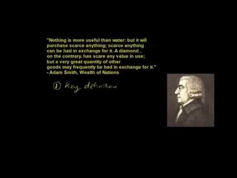 Why are diamonds more expensive than water? #khanacademytalentsearch