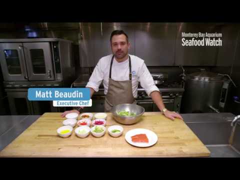 Trout Salad by Monterey Bay Aquarium Chef Matt Beaudin