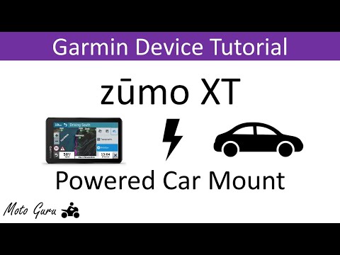 How to make a Powered Car Mount for the Garmin Zumo XT