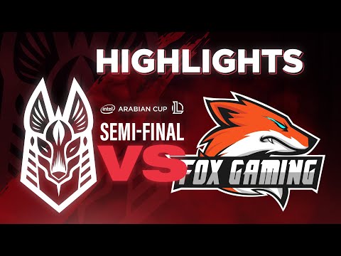 IAC Semi-Final - Anubis (Egypt) vs Fox Gaming (Morocco) نصف نهائيات كأس العرب - مصر vs المغرب