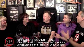 Stupidity the Garage Band from Sweden on Bongo Boy TV
