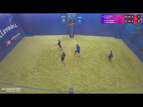 09:20 A. Matvieiev / Y. Sulyma - Y. Bohdashkin / Y. Yevdokymov 18.11.2022 | Winners Beach Volleyball