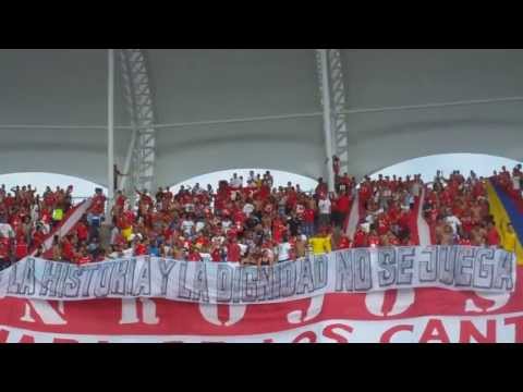 "OOHH  QUE SE VAYAN TODOS PROTESTA BARON ROJO SUR. AMERICA 4 VS UNION MAGDALENA 1" Barra: Baron Rojo Sur • Club: América de Cáli