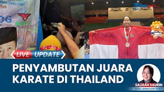 Sarah Atlet Lemkari Kalsel Disambut usai Juara di Thailand, Berpeluang Diberangkatkan ke Filipina
