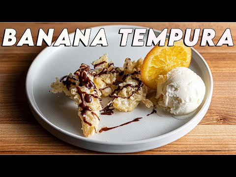 Vodka and Carbonated Water: The Secret to Shatteringly Crispy Banana Tempura at Home