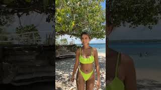 TikTok hot bikini model #trending