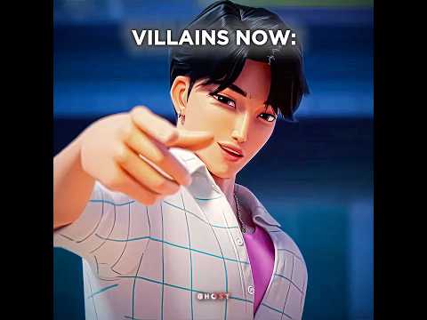 Villains now vs then 💀 | #villain #shorts