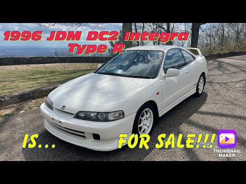 1996 Honda Integra Type R FOR SALE!!! #DC2 #ITR #TypeR #Integra #Honda