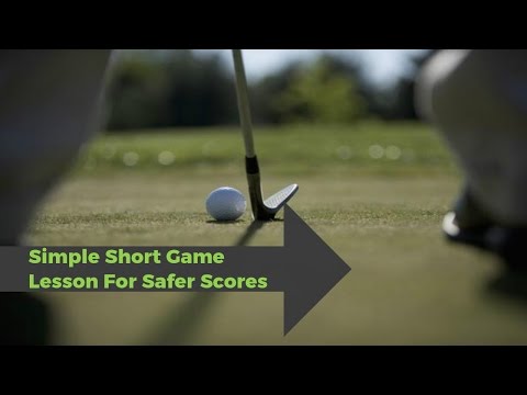 Golf: How To Chip And Pitch With A Common Sense Simple Golf Tip