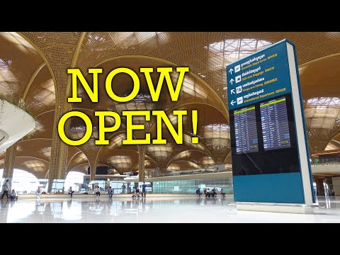 Phnom Penh's Gorgeous New $2 Billion International Airport (I got in early!)
