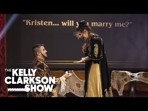 Kelly Sets Up A Halloween-Themed Wedding Proposal With A Sweet Surprise!