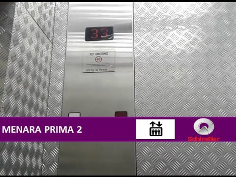 FAST Schindler Traction Freight Elevator at Menara Prima 2, Jakarta