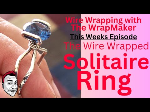 Wire Wrapping Elegance: The Mesmerizing Solitaire Ring