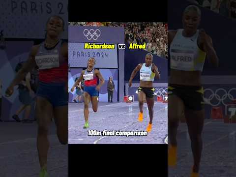 Julien Alfred vs Sha'carri Richardson 100m breakdown