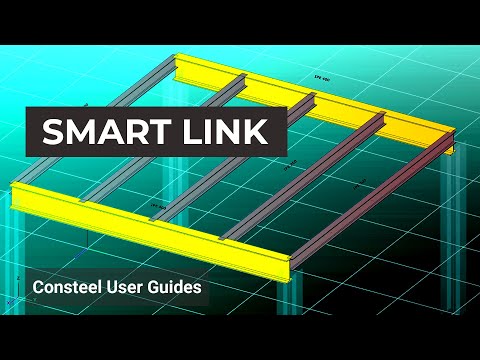 How to use the new Smart Link feature in Consteel 14? - Consteel User Guides