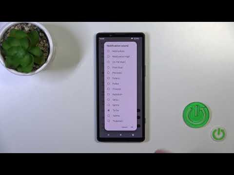 How to Change Notification Sound on Sony Xperia 5 V