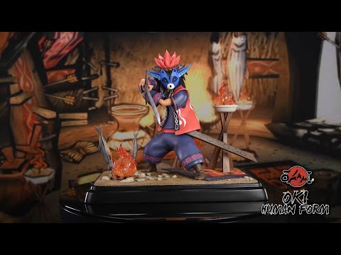 F4F Presents - Okami - Oki Human Form Statue