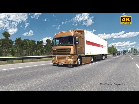 Daf XF 105 - Euro Truck Simulator 2 | 4K gameplay