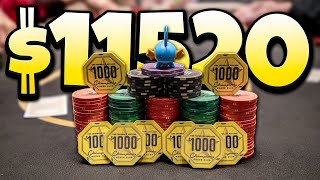 Download lagu I Flopped a STRAIGHT FLUSH and Cashed Out for OVER $11,000! | Poker Vlog #279 mp3