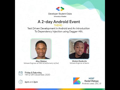 Android Study Jam- Introduction to Dagger-Hilt