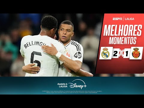 MBAPPÉ faz PINTURA, e REAL MADRID arranca a VITÓRIA contra o Mallorca nos acréscimos