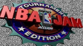 SNES NBA Jam T E  Cheat Secret Player Bill Clinton