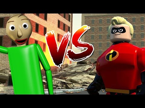 LEGO BALDI SAVES THE INCREDIBLES! (Lego The Incredibles Gameplay #30)