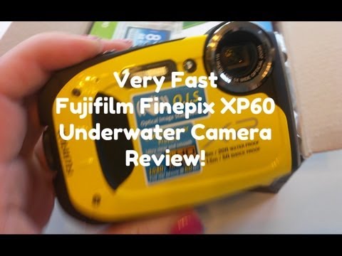 Very Fast FujiFilm Finepix XP60 Underwater Camera Review