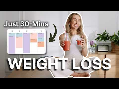 5 Fat Loss Habits For Busy People *No Fluff*