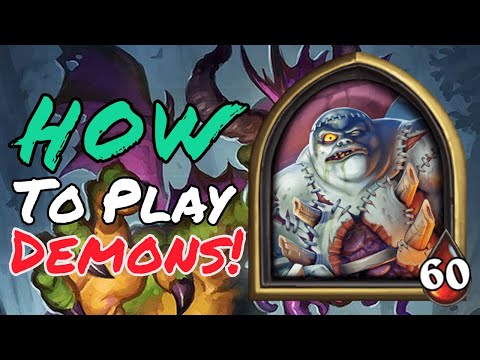 This is how you play DEMONS! - Hearthstone Battlegrounds