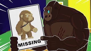 Download lagu King Kong MISSING Baby Kong - POOR BABY KONG LIFE | So Sad Story But Happy Ending Animation mp3