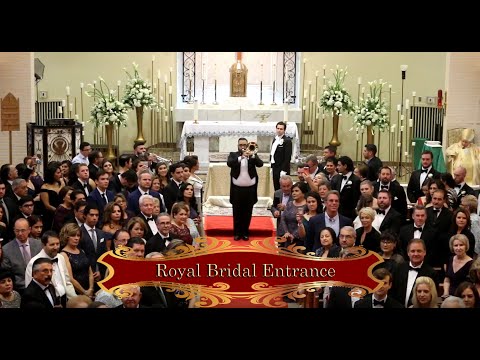 Royal Bridal Entrance with Trumpets
