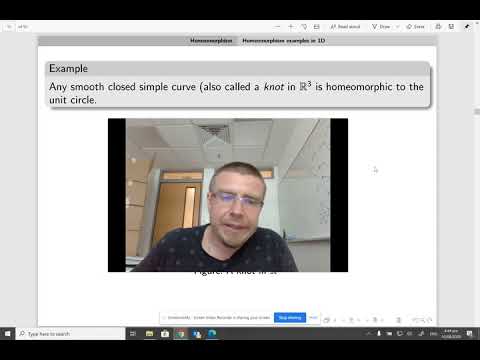 MH3600 Knots and Surfaces Part 4: examples of homeomorphisms in 1D