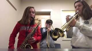 default dance fortnite band trumpet trombone tenor sax free - fortnite default dance trumpet notes