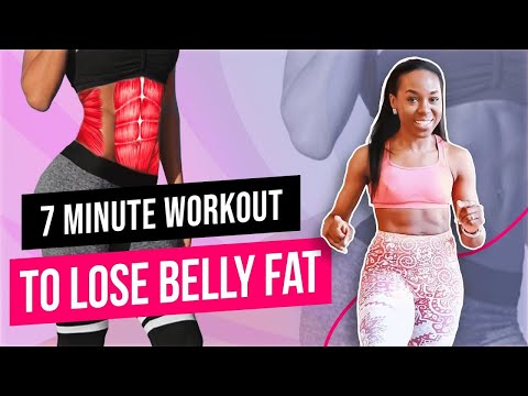7 Minute Workout to Lose Belly Fat 🔥