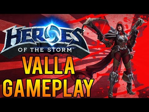 Heroes of The Storm: Valla Gameplay - TEAM QUADRA!