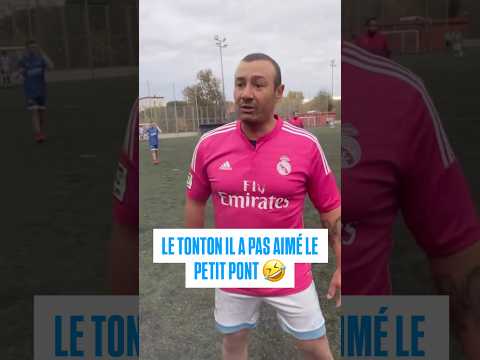 Petit pont + chambrage : le tonton il à failli câbler 🤣