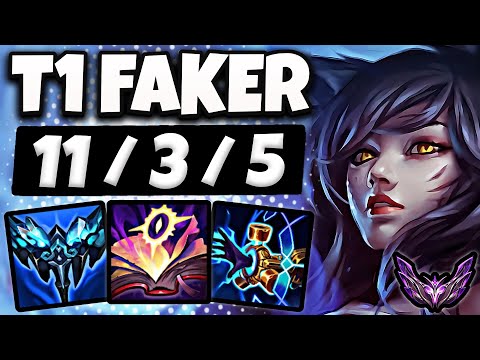 T1 Faker Ahri vs Akshan [ MID ] Lol Korea Master Patch 13.17 ✅