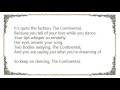 Blossom Dearie - The Continental Lyrics