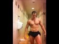 Bodybuilding posing Friday b4 show.
