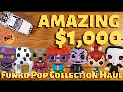 $1,000 Funko Pop Collection Mega Haul from Pop Fun To Play | TONS OF GRAIL FUNKO POPS!