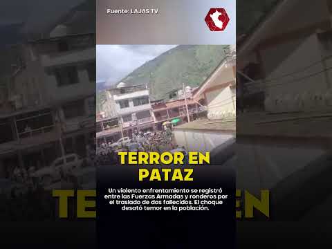 GRITOS DE DESESPERACIÓN | FF.AA y ronderos se enfrentaron por traslado de dos cuerpos en Pataz